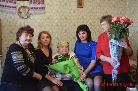 Житомирянка Катерина Зіновчук відзначила 100-річчя