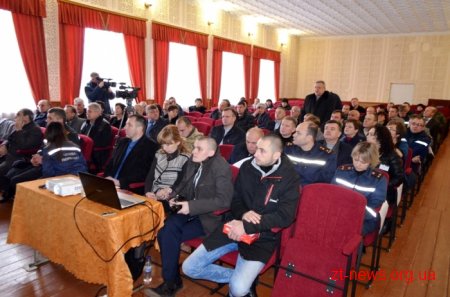 В одному із сіл області провели навчання на випадок вибуху складів зі зброєю