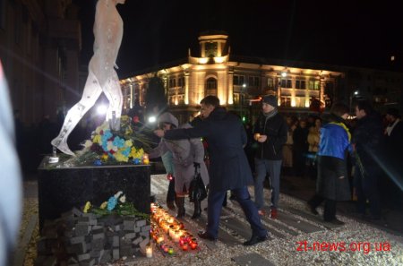 На майдані Корольова відбулося Віче до Дня Гідності та Свободи