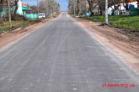 На Житомирщині продовжуються ремонти доріг