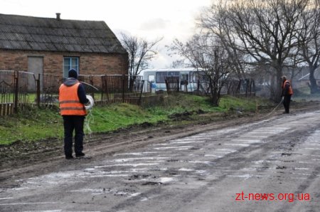 На Житомирщині продовжуються ремонти доріг