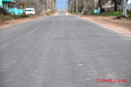 На Житомирщині продовжуються ремонти доріг