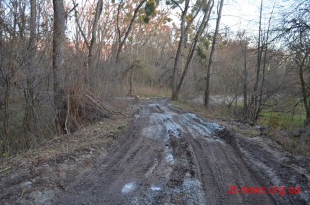 До кінця грудня планують завершити будівництво доріжки поблизу річки Кам'янки