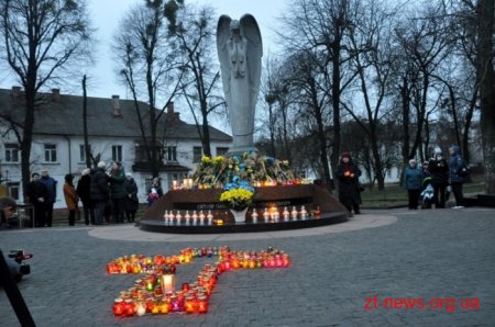 У Житомирі вшанували пам’ять жертв Голодомору