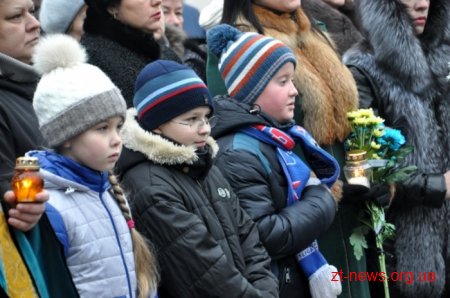 У Житомирі вшанували пам’ять жертв Голодомору