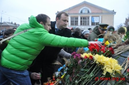 У Житомирі вшанували пам’ять жертв Голодомору