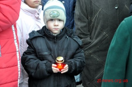У Житомирі вшанували пам’ять жертв Голодомору