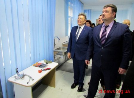 У Житомирі відкрили центр для підготовки монтажників санітарно-технічного обладнання і устаткування