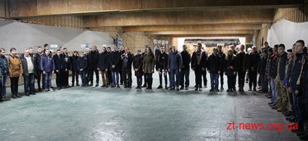 У Житомирі для молоді допризовного віку організували змагання зі стрільби
