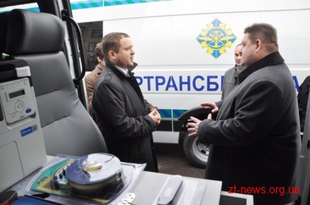 Житомирщина отримала 3 пересувні габаритно-вагові комплекси