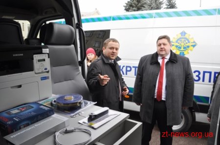Житомирщина отримала 3 пересувні габаритно-вагові комплекси