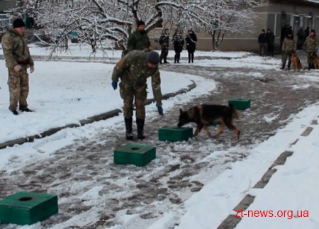У Житомирі відбувся перший випуск поліцейських кінологів
