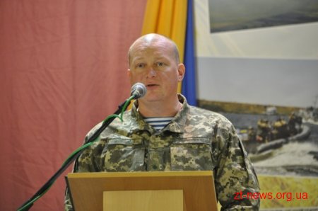 У Житомирі військовослужбовців області урочисто вітали з професійним святом