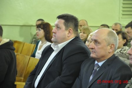 У Житомирі військовослужбовців області урочисто вітали з професійним святом