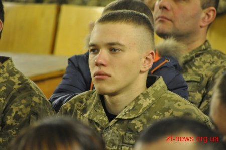 У Житомирі військовослужбовців області урочисто вітали з професійним святом