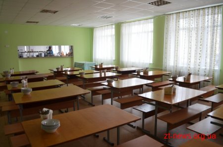 Сергій Сухомлин відвідав відремонтовані приміщення їдальні та спортивного залу ліцею №25