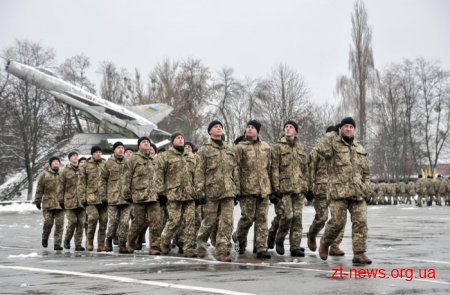 У Житомирському військовому інституті привітали особовий склад з Днем Збройних Сил України