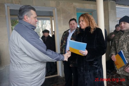 У Житомирському військовому інституті привітали особовий склад з Днем Збройних Сил України