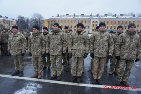 У Житомирському військовому інституті привітали особовий склад з Днем Збройних Сил України