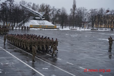 У Житомирському військовому інституті привітали особовий склад з Днем Збройних Сил України
