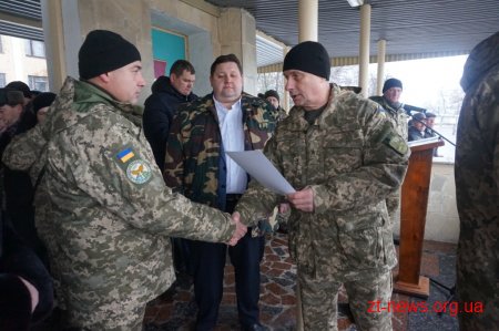 У Житомирському військовому інституті привітали особовий склад з Днем Збройних Сил України