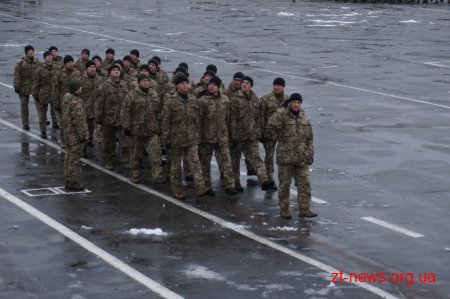 У Житомирському військовому інституті привітали особовий склад з Днем Збройних Сил України