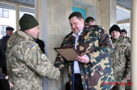 У Житомирському військовому інституті привітали особовий склад з Днем Збройних Сил України