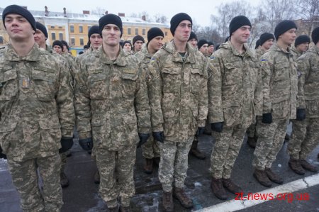 У Житомирському військовому інституті привітали особовий склад з Днем Збройних Сил України