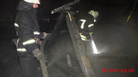У Житомирі під час пожежі в гаражі загинув чоловік