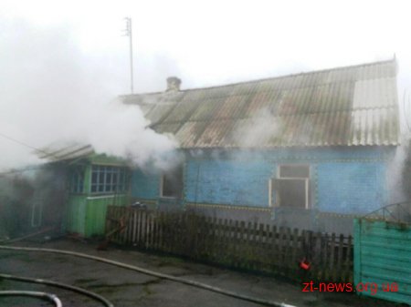 На Житомирщині під час пожежі в оселі загинула 78-річна жінка