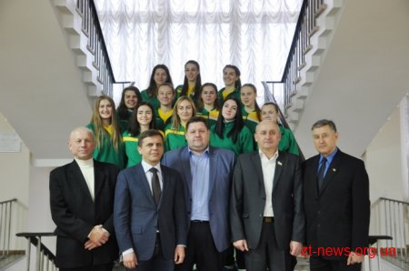 У Житомирі представили жіночу волейбольну команду "Полісся"