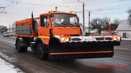 62 одиниці техніки працюють на дорогах державного і місцевого значення області