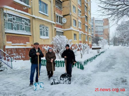 ОСББ у місті Житомирі продемонстрували свою готовність до прибирання прибудинкових територій