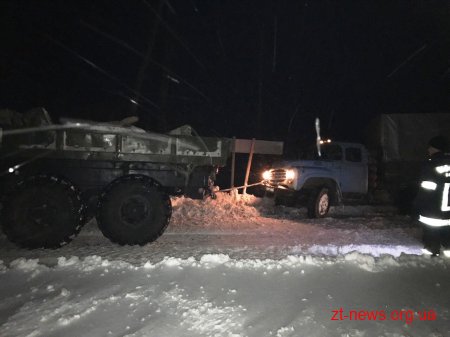 За добу рятувальниками було вивільнено зі снігових заметів 39 одиниць техніки