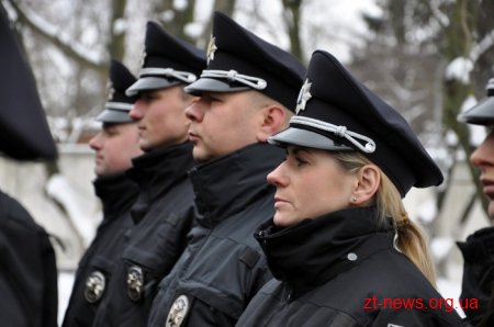 63 поліцейських поповнили ряди патрульної поліції Житомирщини