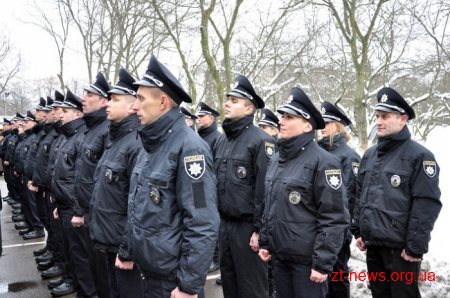 63 поліцейських поповнили ряди патрульної поліції Житомирщини