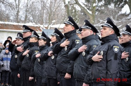 63 поліцейських поповнили ряди патрульної поліції Житомирщини