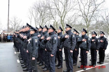 63 поліцейських поповнили ряди патрульної поліції Житомирщини