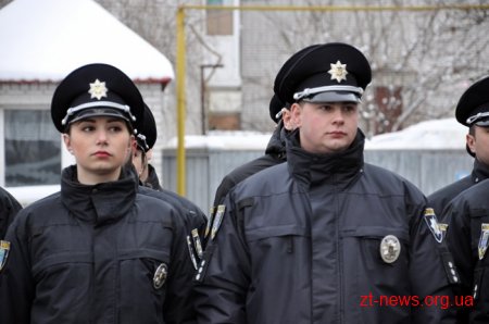 63 поліцейських поповнили ряди патрульної поліції Житомирщини