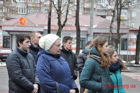 Житомиряни вшанували пам’ять В’ячеслава Чорновола