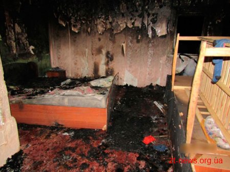На Житомирщині під час пожежі загинуло двоє дітей