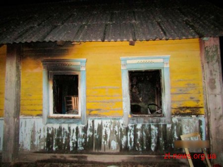 На Житомирщині під час пожежі загинуло двоє дітей