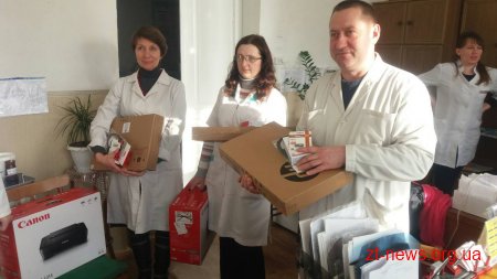 У Чоповицькій ОТГ сімейні лікарі отримали комп’ютерну техніку