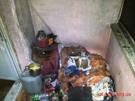 У Житомирі під час пожежі в оселі травмувався 12-річний хлопець