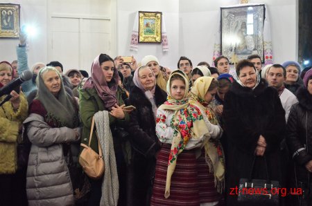 Сотні житомирян відвідали Обласний дитячий фольклорний фестиваль «Янголи віншують»