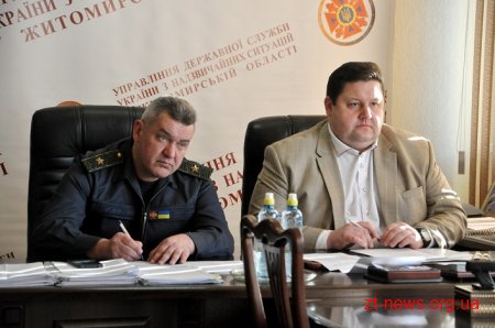 Усі служби Житомирщини готові до погіршення погодних умов