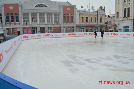 Під час новорічних свят житомирську ковзанку відвідало більше п’яти тисяч житомирян