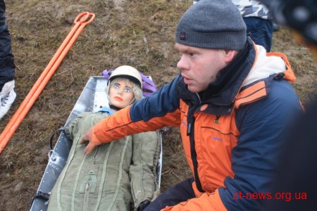 Житомирські школярі взяли участь в змаганнях «Пошуково-рятувальні роботи в зимових умовах»