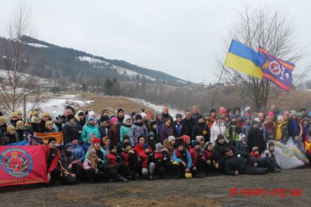 Житомирські школярі взяли участь в змаганнях «Пошуково-рятувальні роботи в зимових умовах»