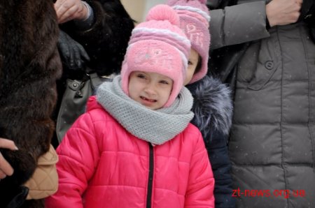 До Дня Соборності житомиряни з'єднали вулиці Київську і Велику Бердичівську живим "ланцюгом єдності"